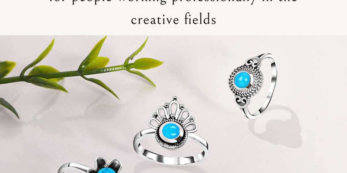 turquoise gemstone ring Collection at Wholesale Price
