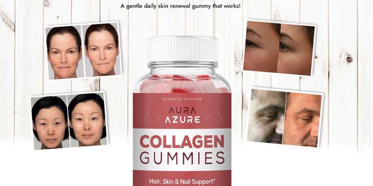 Aura Azure Anti-Aging Gummies (#1 LIFE CHANGING RESULT) This Gummies Change Your Life Magically!