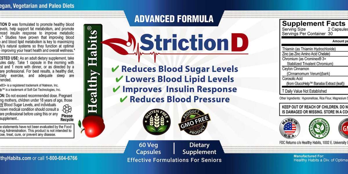 Strictiond Blood Sugar - Does it Work? Ingredients, Side Effects, StrictionD Consumer Reports Reviews!