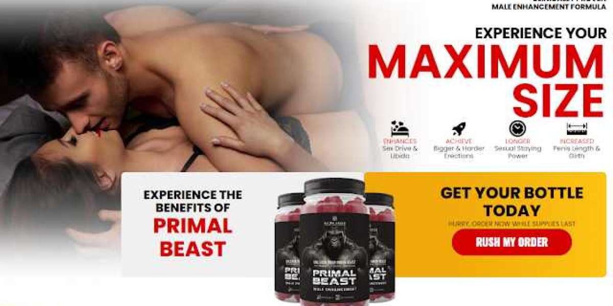 Primal Beast Male Enhancement Gummies  --Better Good Health & Promote(FDA Approved 2023)