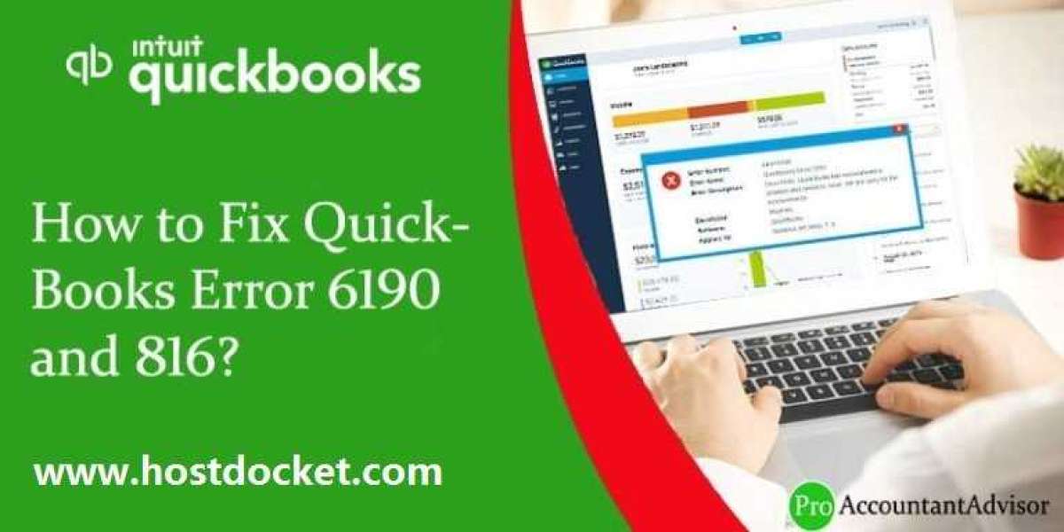 Steps to Resolve QuickBooks error code 6190 and 816?