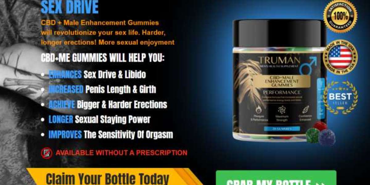 Truman CBD Male Enhancement Gummies Buy