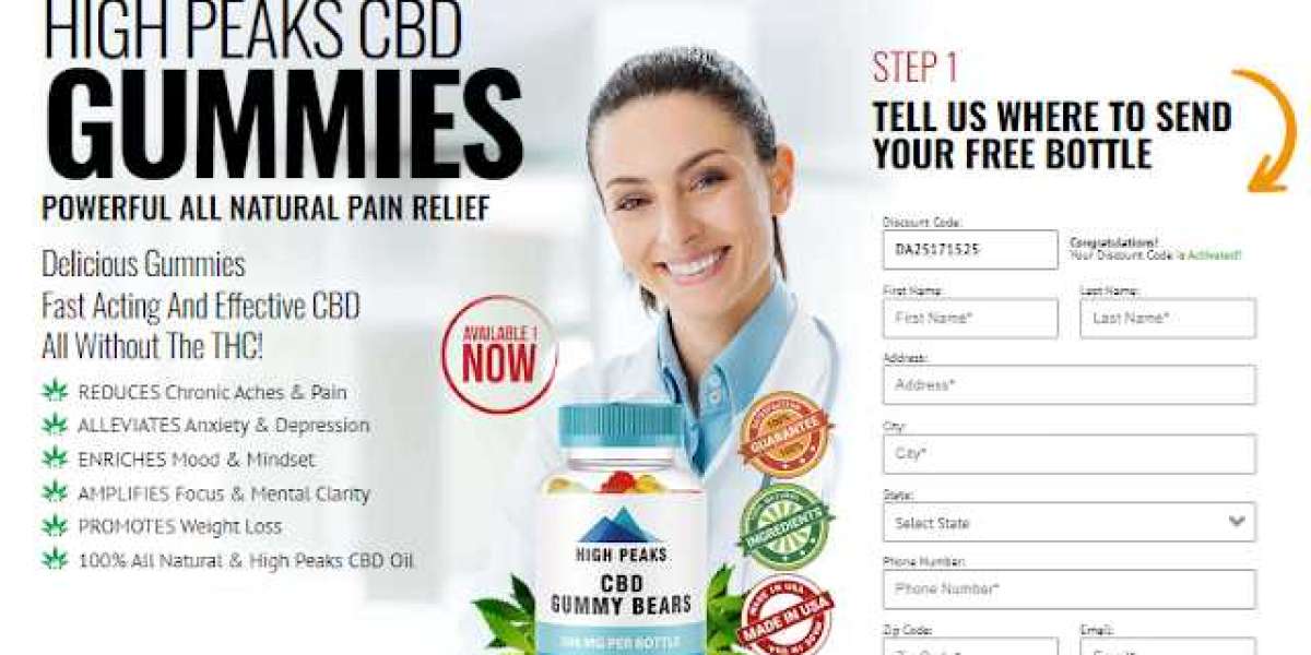 High Peaks CBD Gummies--Better Good Health & Promote(FDA Approved 2023)