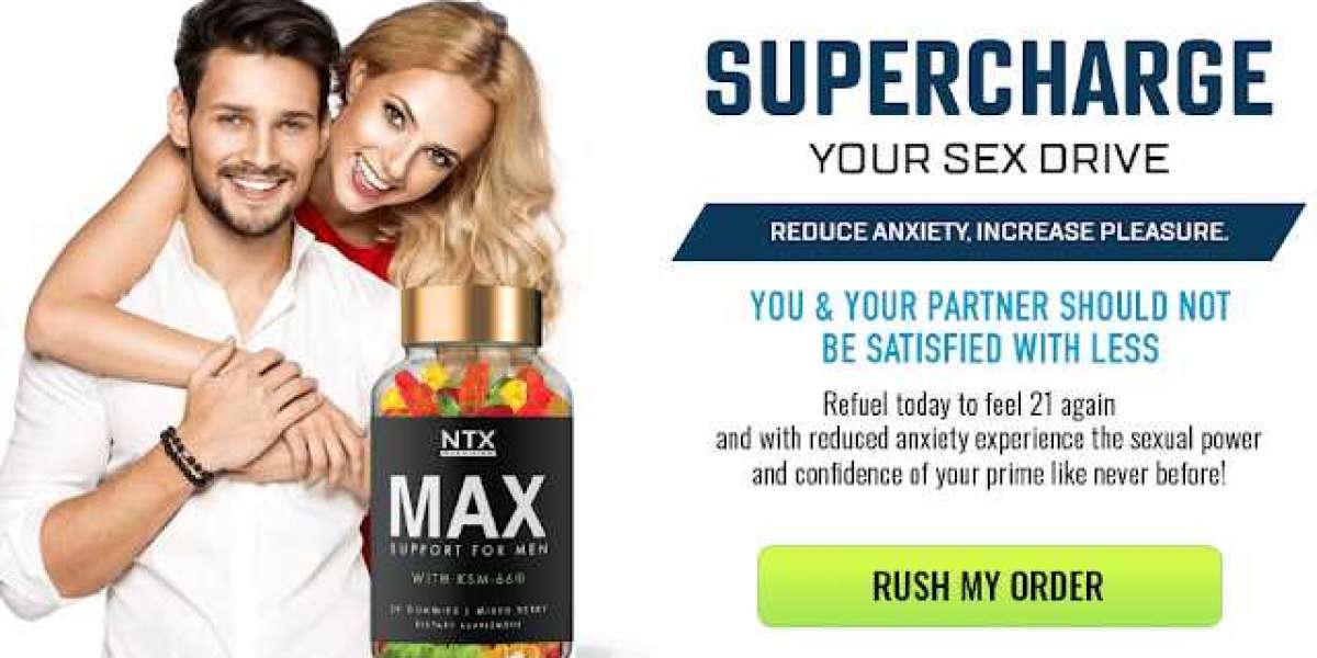 NTX Nutrition MAX Male Enhancement Gummies