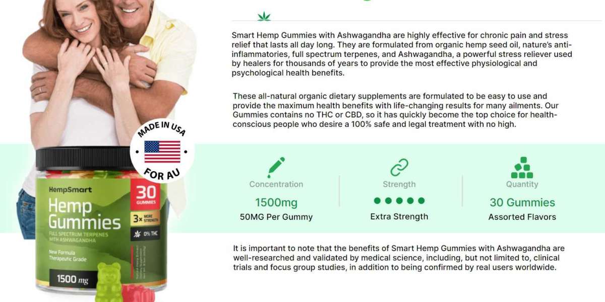 HempSmart Hemp Gummies Australia Benefits, Official Website & Reviews