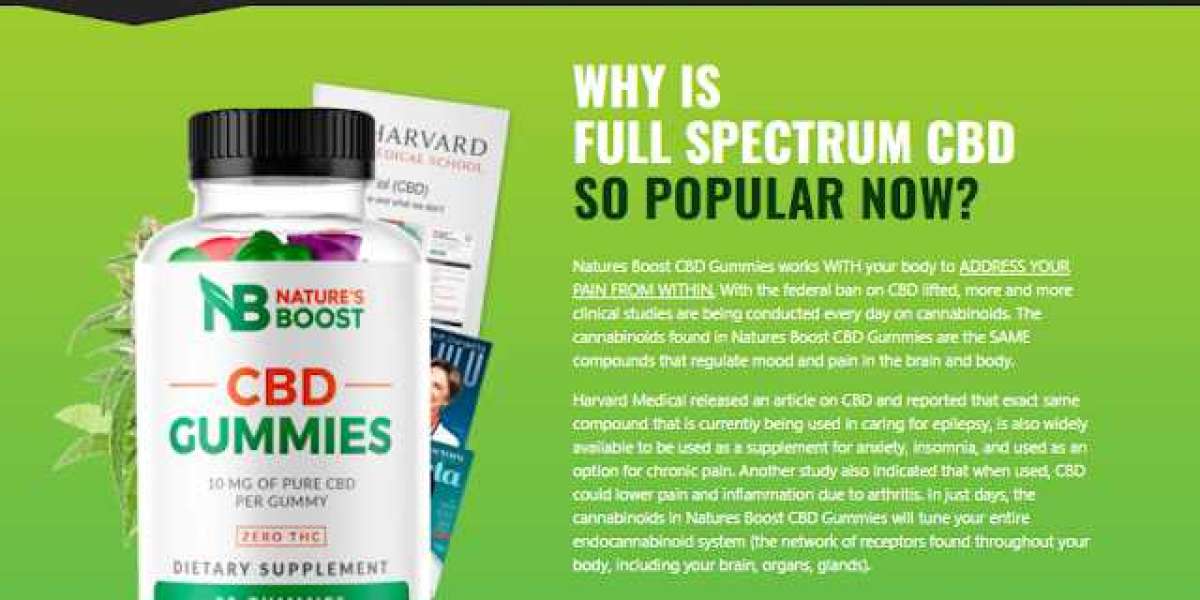 Unlock the Healing Power of CBD with Nature's Boost Gummies