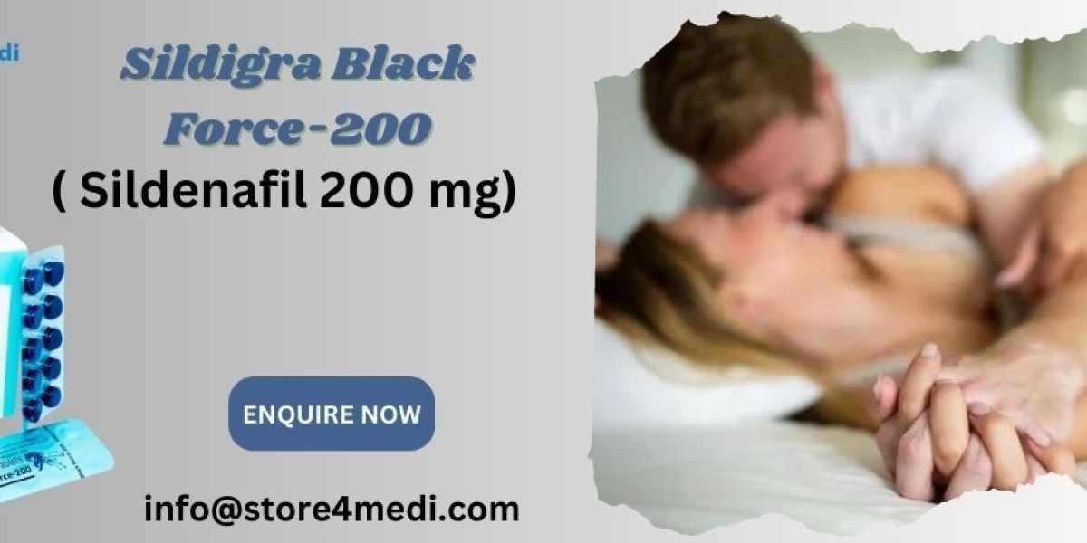Sildigra Black Force 200: A Splendid Tablet To Fix Erectile Issues In Men