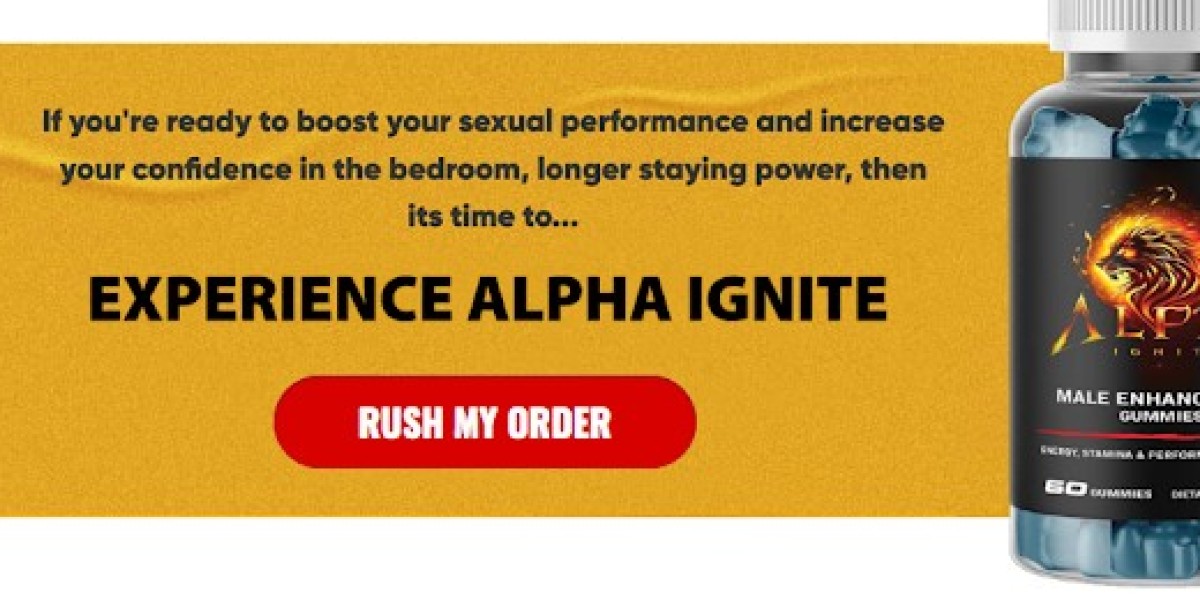 Unleash Your Inner Alpha: Alpha Ignite Male Enhancement Gummies