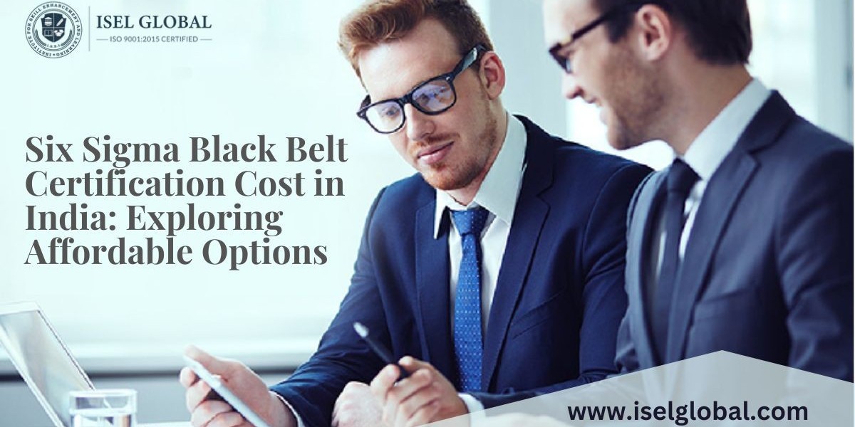 Six Sigma Black Belt Certification Cost in India: Exploring Affordable Options