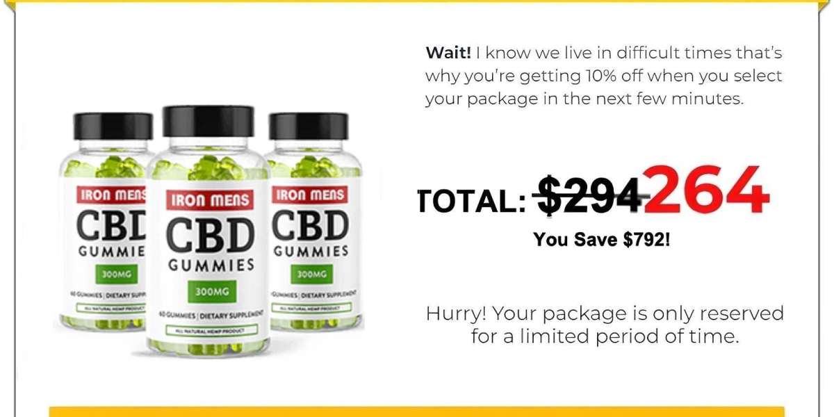 Iron Mens CBD Gummies Canada (Updated 2023) Benefits & Side Effect And How can it Work!