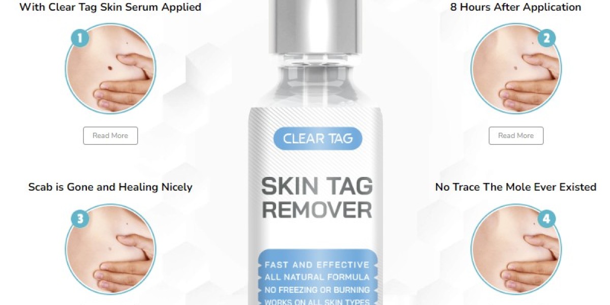 Clear Tag Skin Serum For Remove Skin Tags, Moles & Wart