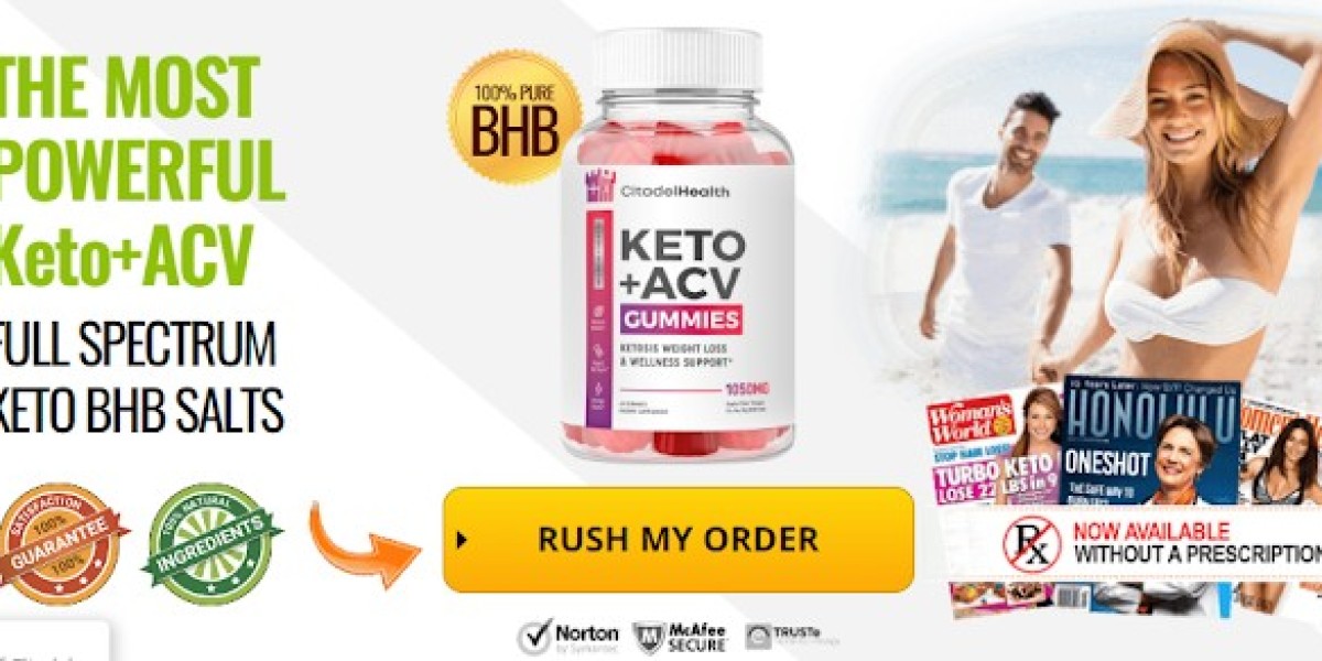 Get Fit with Citadel Health Keto ACV Gummies