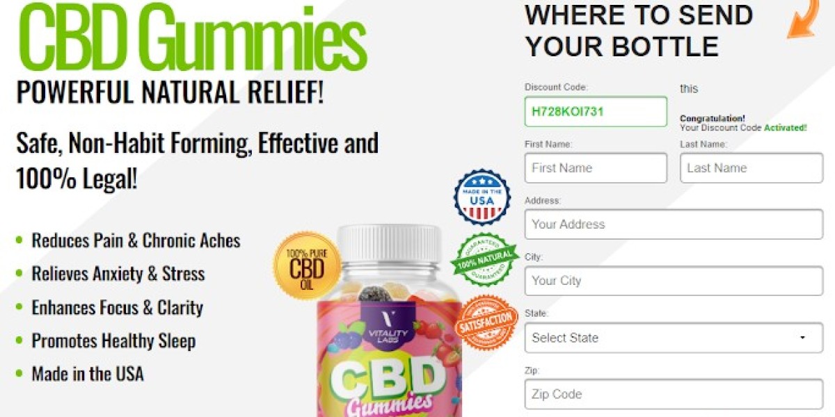 Vital Labs CBD Gummies (Fake or Real) Does It Work? Read This Before Buying! Description