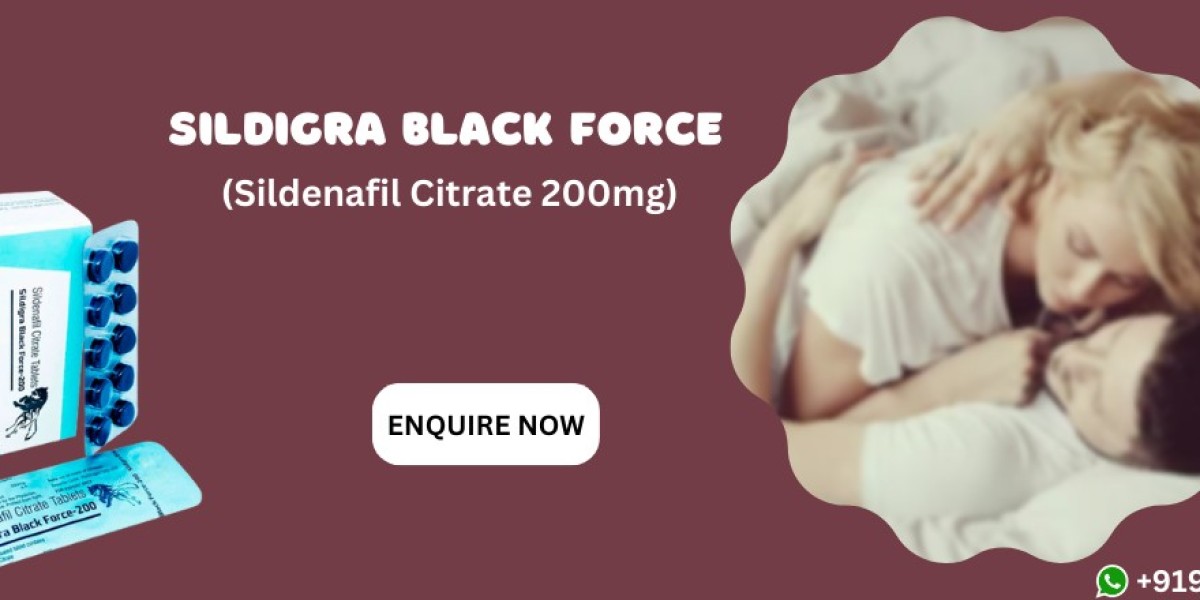 Unleashing The Power of Enhanced Sexual Wellness With Sildigra Black Force