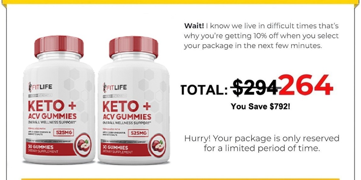 FitLife Keto ACV Gummies (Review) Help Regulate Bad Cholesterol! Up to 90% OFF