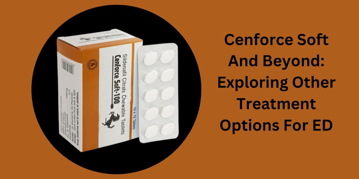 Cenforce Soft And Beyond: Exploring Other Treatment Options For ED