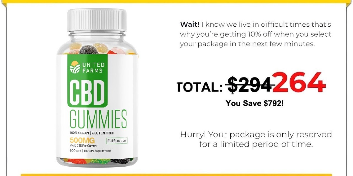 United Farms CBD Gummies (Review) Alleviating The Symptoms of Depression and Anxiety