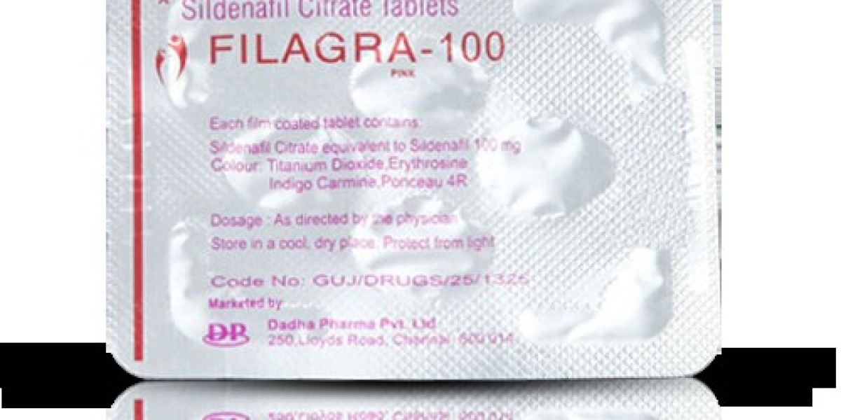 Filagra Pink 100mg Tablet - An Effective ED Solution for Women with Sildenafil Citrate 100mg