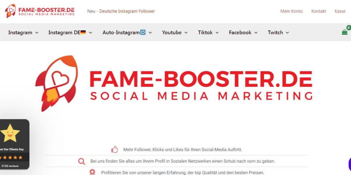 Steigern Sie Ihre Präsenz in den sozialen Medien mit Fame-Booster.de: Kaufen Sie TikTok-Follower, YouTube-Views, Instagr
