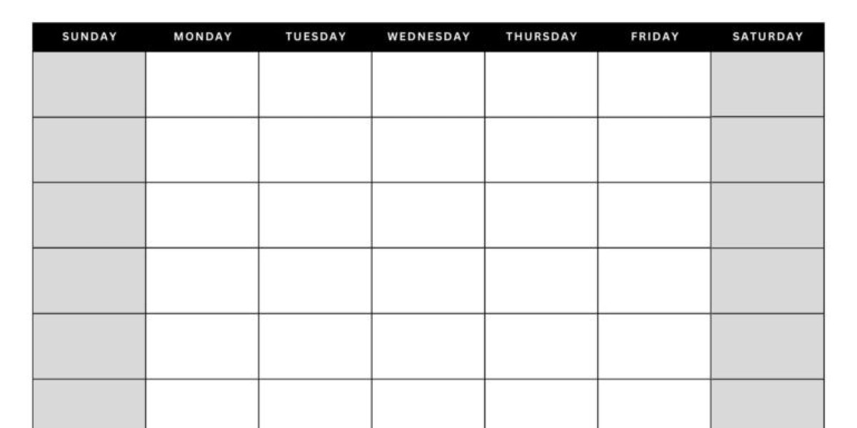 Stay Organized and Productive With Blank Calendars