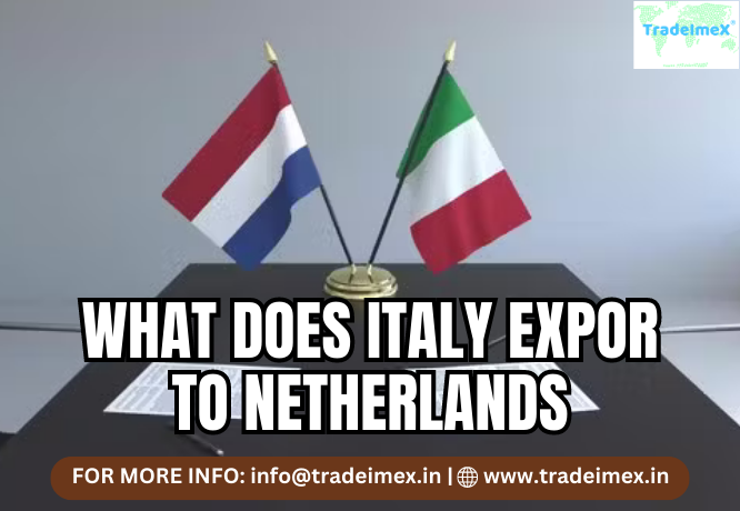 WHAT DOES ITALY EXPORT TO NETHERLANDS? | by Tradeimex | Aug, 2023 | Medium