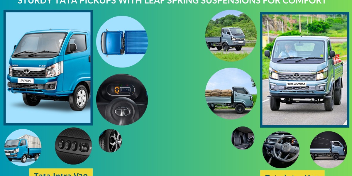 Sturdy Tata Pickups with Leaf Spring Suspensions for Comfort