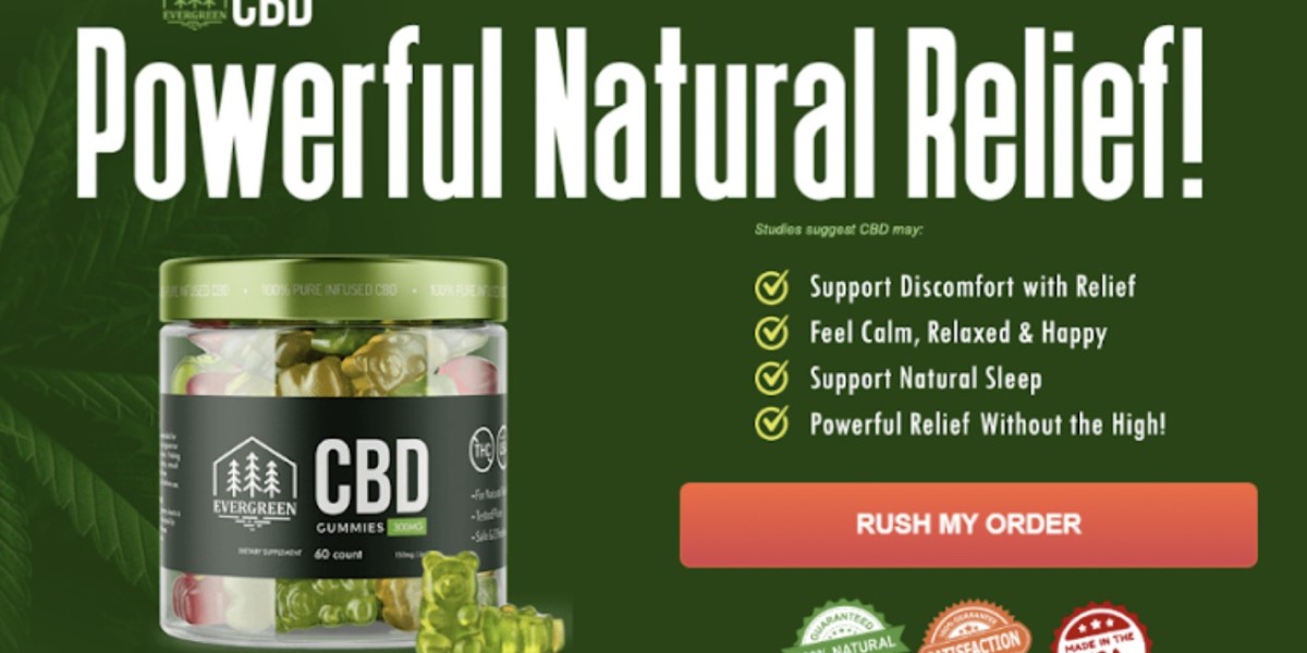 Evergreen CBD Gummies Say Goodbye To Joint Pain And Stress