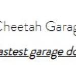 Cheetah Garage Door Repair