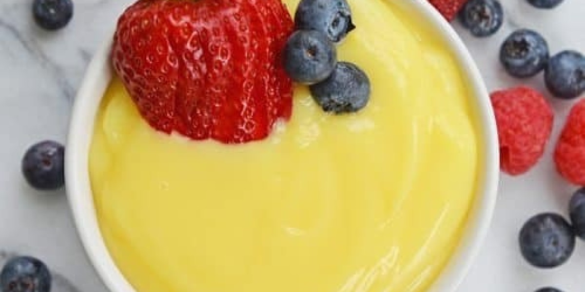 Lastly, making custard from scratch is a healthier alternative to store-bought