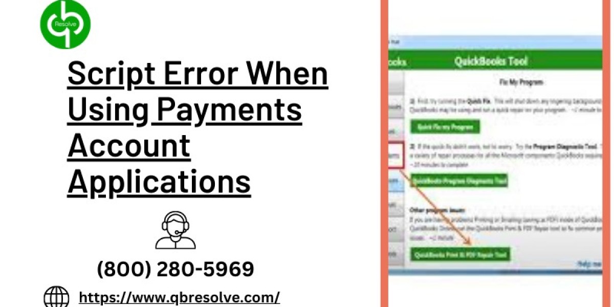 Script Error When Using Payments Account Applications