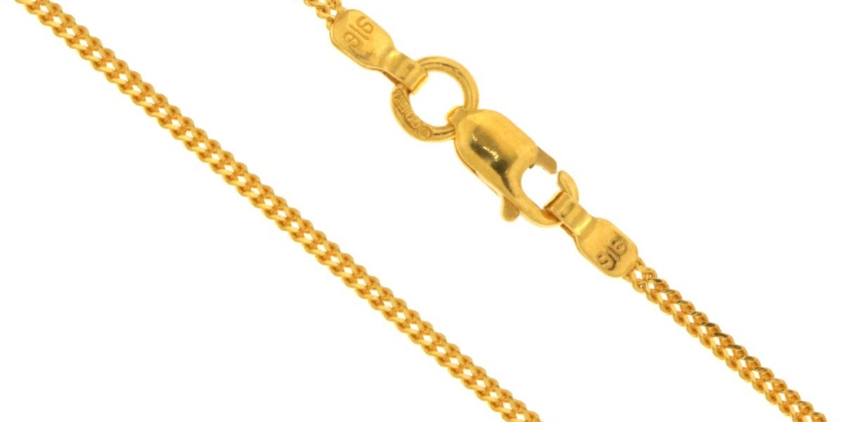 "Gleaming 22ct Gold Chains: Timeless Elegance"