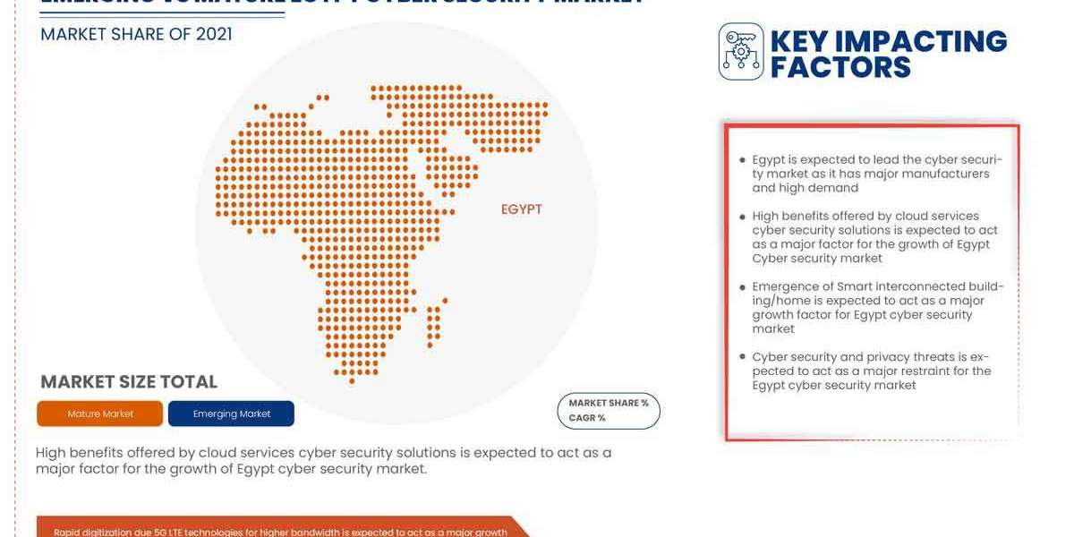 Egypt Cyber Security Market Surge to Witness Huge Demand at a CAGR of 7.1% during the forecast period 2029