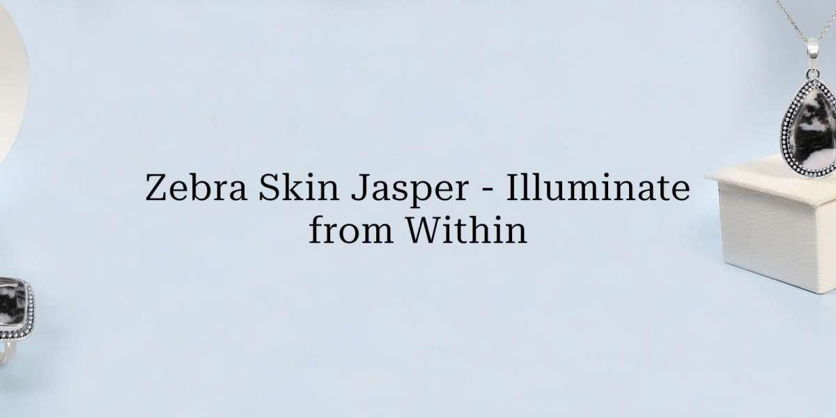 Illustrious Illumination: Zebra Skin Jasper Jewelry Radiating Inner Brilliance