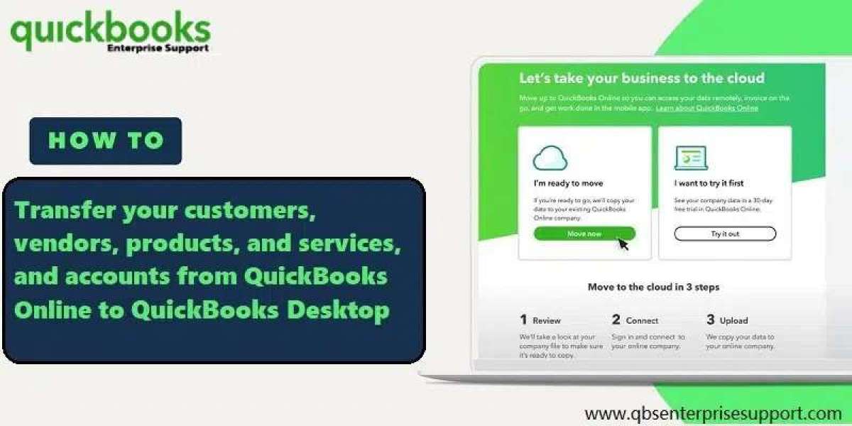 A Guide to Move Lists and Balances from QuickBooks Online to Desktop