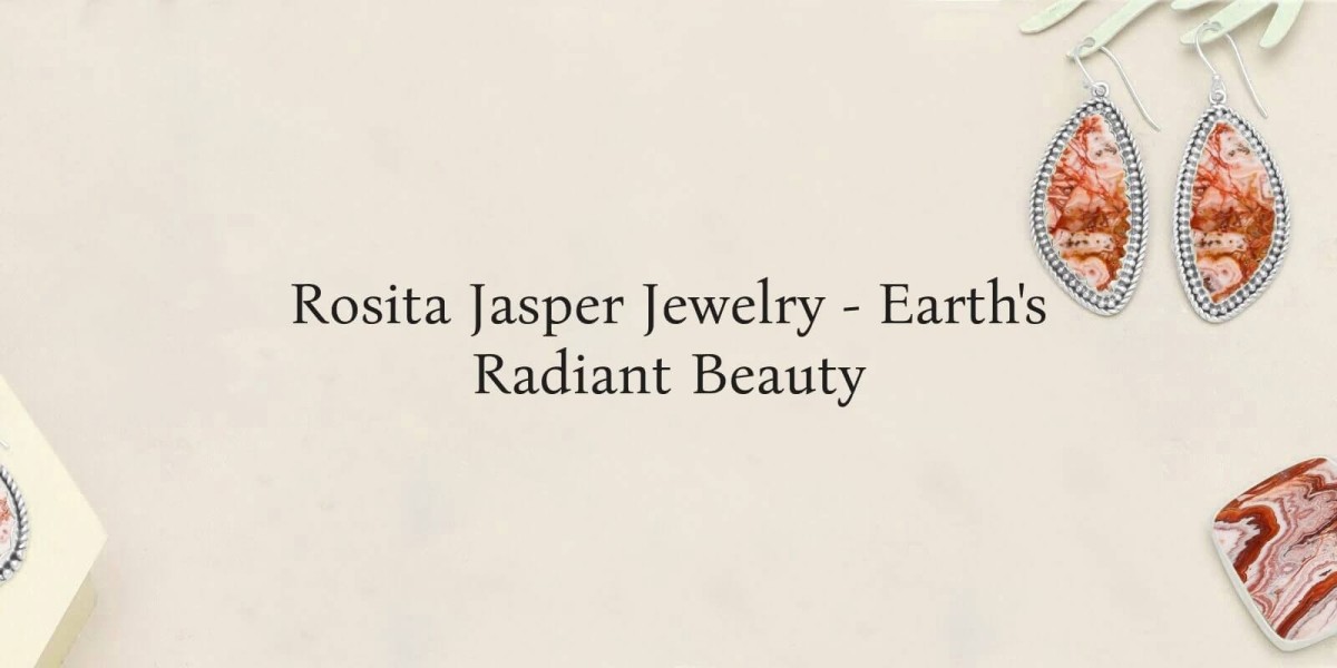 Aurora's Glitter: Enchanting Rosita Jasper Jewelry with Mystical Flair