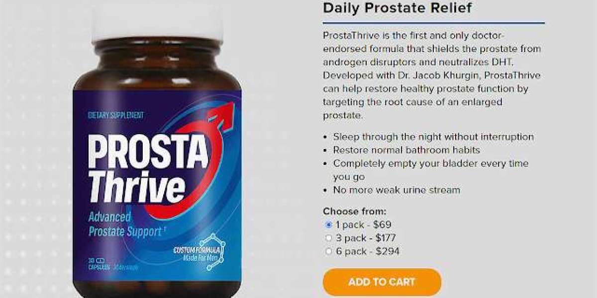 Prosta Thrive Prostate Support, Uses, Pros-Cons & Price [Official Website]