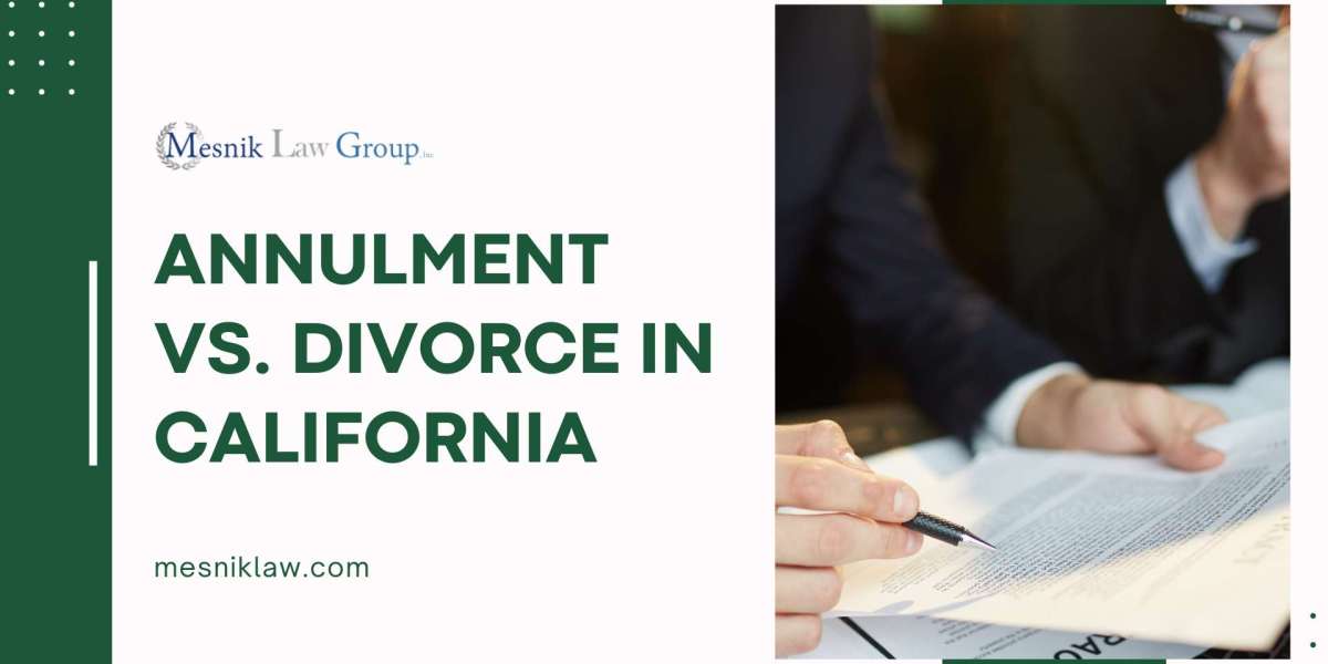 Annulment vs. Divorce in California
