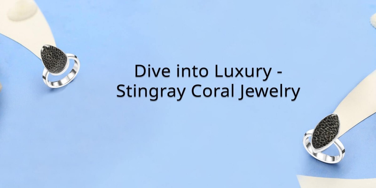Glimmering Riddles: Stingray Coral Jewelry with Puzzling Charms