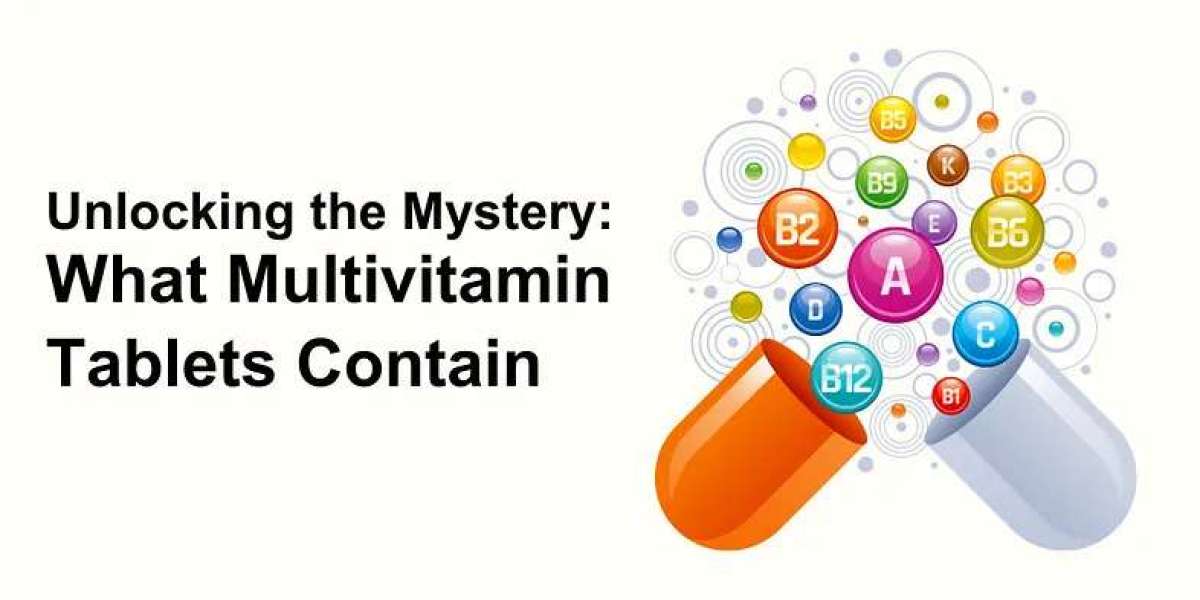 Unlocking the Mystery: What Multivitamin Tablets Contain