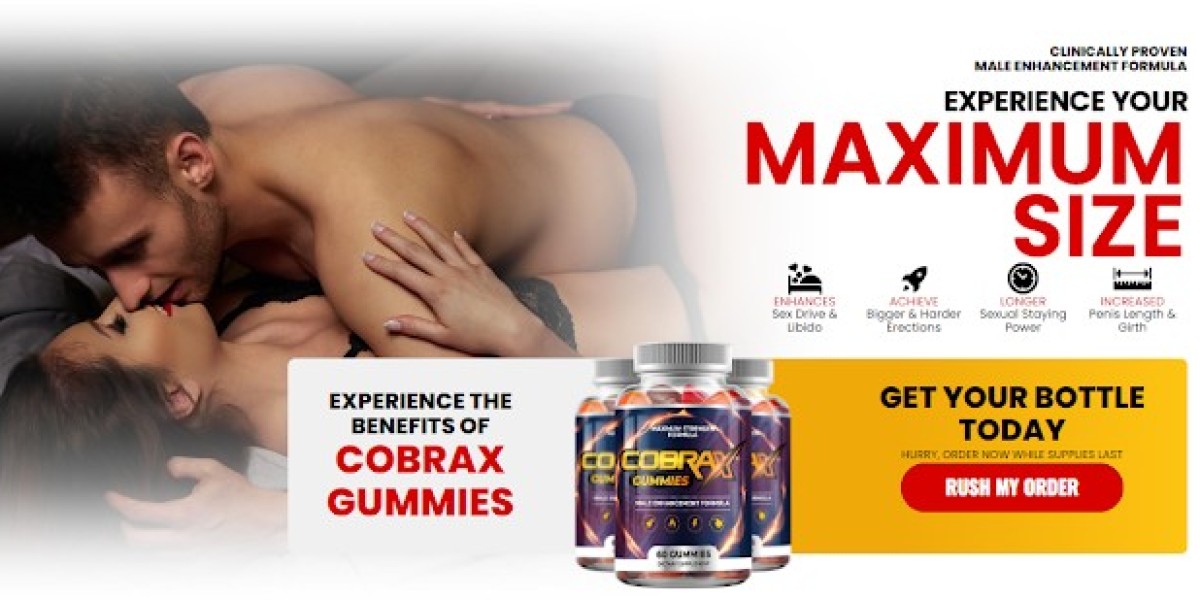 Unleash Your Inner Beast with CobraX Male Enhancement Gummies