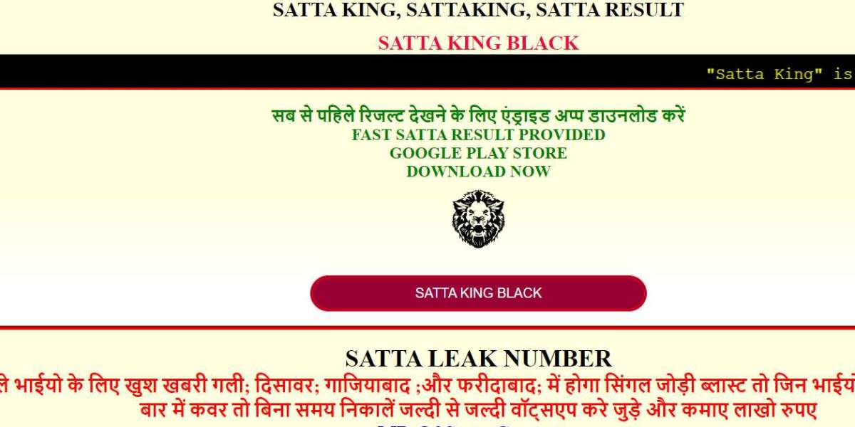 Satta King 786: The Role of Belief in Betting Success