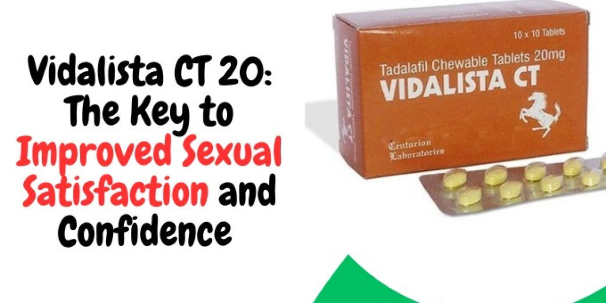 Vidalista CT 20: The Key to Improved Sexual Satisfaction and Confidence - Try It Now