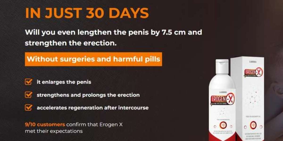 Erogen X Gel Promotes Men's Sexual Health, Erection!