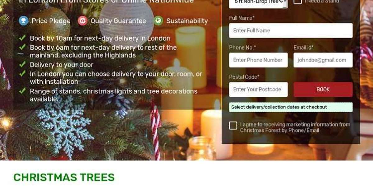 Christmas tree shop london