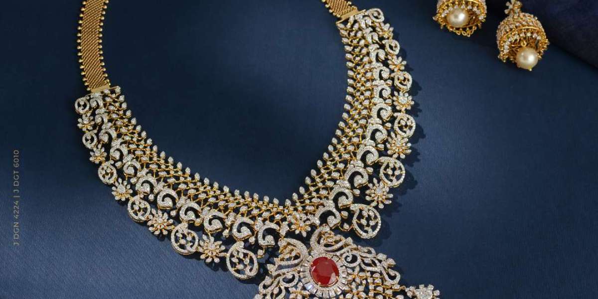 Radiance Redefined: A Glimpse into Krishna Jewellers' Exquisite Diamond Set Designs