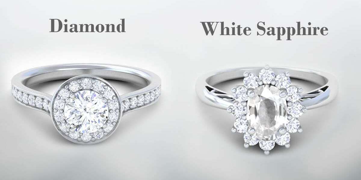White Sapphire vs Diamond: Unveiling the Brilliance in the Battle of Elegance