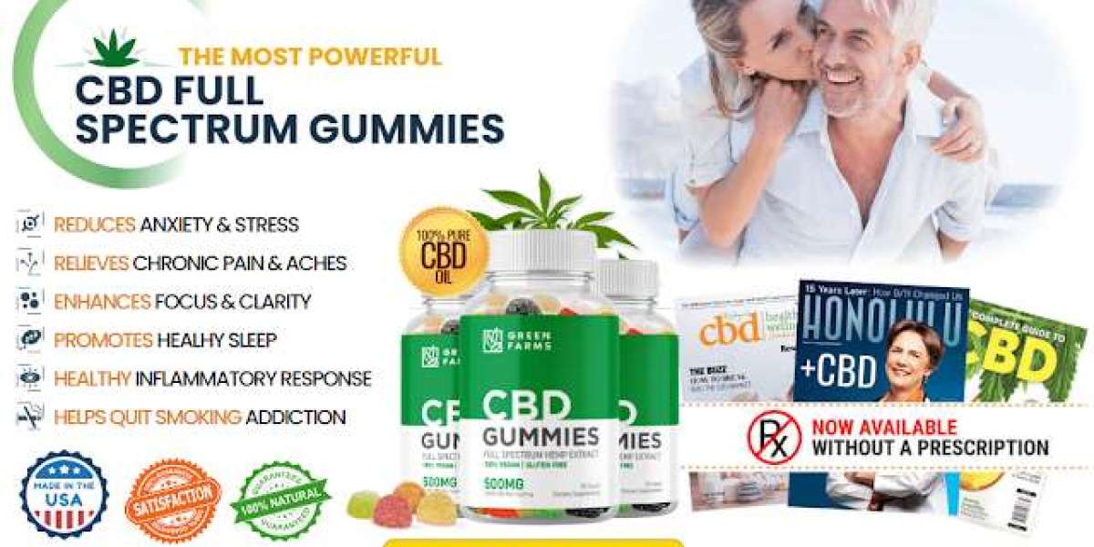 Green Farms CBD Gummies 300mg- Ingredients, Work & Price