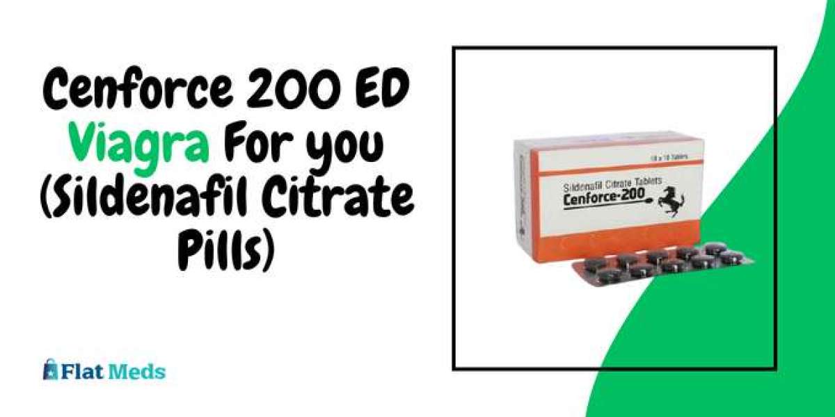 Cenforce 200 ED Viagra For you (Sildenafil Citrate Pills)