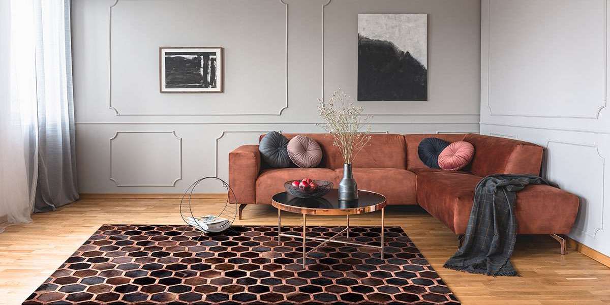 Luxurious Elegance: Exploring the Allure of Leather Area Rugs in the USA
